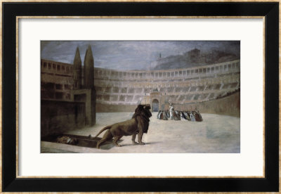 The Christian Martyr; Last Prayer by Jean-Leon Gerome Pricing Limited Edition Print image