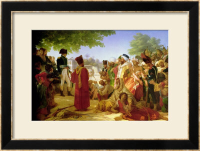 Napoleon Bonaparte (1769-1821) Pardoning The Rebels At Cairo, 23Rd October 1798, 1806-08 by Pierre Narcisse Guérin Pricing Limited Edition Print image