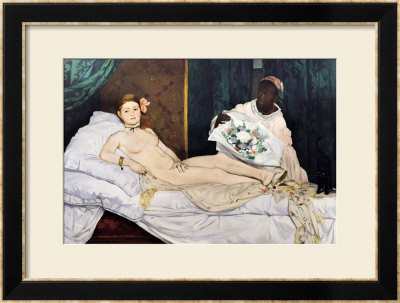 Olympia, 1863 by Edouard Manet Pricing Limited Edition Print image