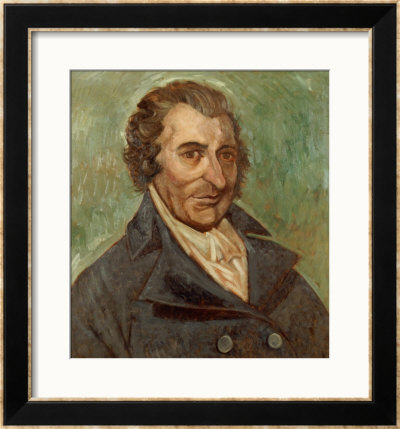 Portrait Of Thomas Paine (1737-1809) by Arthur Easton Pricing Limited Edition Print image
