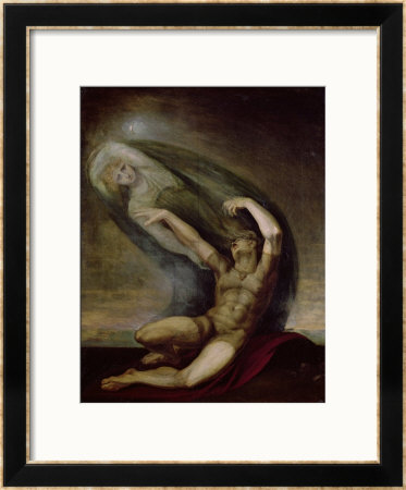 Achilles Searching For The Shade Of Patrocles, 1803 by Henry Fuseli Pricing Limited Edition Print image