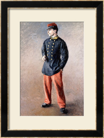 A Soldier by Gustave Caillebotte Pricing Limited Edition Print image