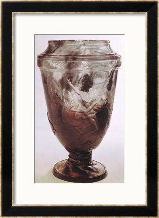 Vase Depicting Orpheus And Eurydice by Émile Gallé Pricing Limited Edition Print image