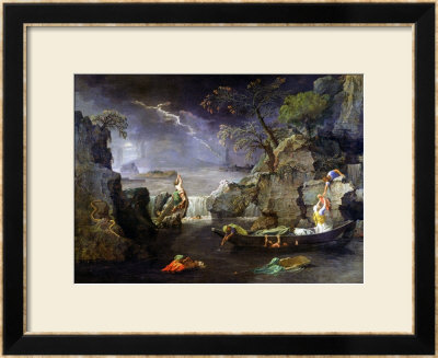 Winter, Or The Flood, 1660-64 by Nicolas Poussin Pricing Limited Edition Print image