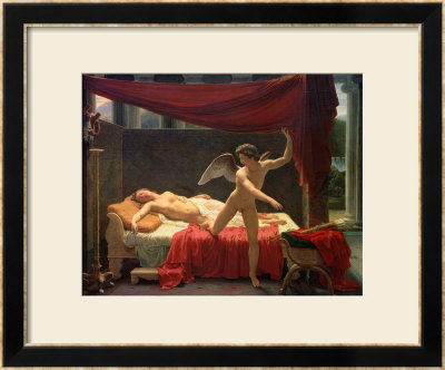 Cupid And Psyche, 1817 by Francois Edouard Picot Pricing Limited Edition Print image