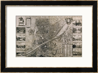 Map Of The City Of Florence by Wenceslaus Hollar Pricing Limited Edition Print image