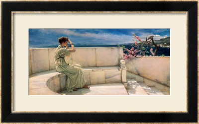 Expectations, 1885 by Sir Lawrence Alma-Tadema Pricing Limited Edition Print image
