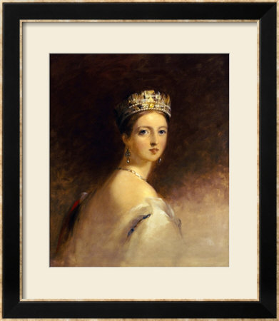 Queen Victoria, 1871 by Thomas Sully Pricing Limited Edition Print image