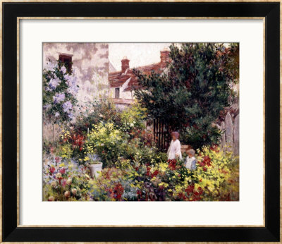 In The Garden by Camille Pissarro Pricing Limited Edition Print image