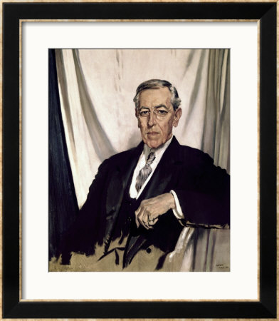 Woodrow Wilson by Sir William Orpen Pricing Limited Edition Print image