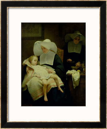 The Sisters Of Mercy, 1859 by Henriette Browne Pricing Limited Edition Print image