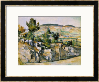 Mountains In Provence by Paul Cezanne Pricing Limited Edition Print image