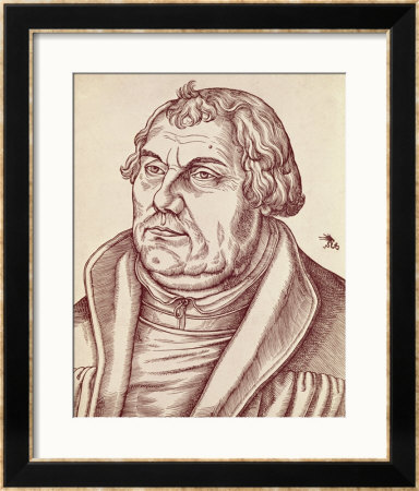 Martin Luther by Lucas Cranach The Elder Pricing Limited Edition Print image