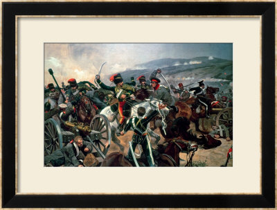 Battle Of Balaclava, 25Th October 1854, Relief Of The Light Brigade (Colour Print) by Richard Caton Woodville Ii Pricing Limited Edition Print image