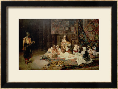 In The Harem, 1884 by Jose Gallegos Arnosa Pricing Limited Edition Print image