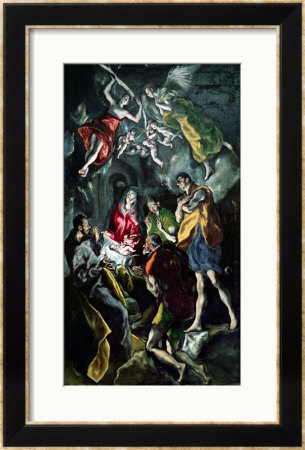 The Adoration Of The Shepherds, From The Santo Domingo El Antiguo Altarpiece, Circa 1603-14 by El Greco Pricing Limited Edition Print image