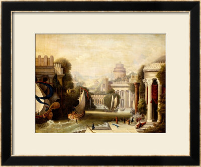 Embarkation Of Ulysses by Erastus Salisbury Field Pricing Limited Edition Print image