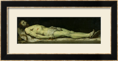 The Dead Christ On His Shroud by Philippe De Champaigne Pricing Limited Edition Print image