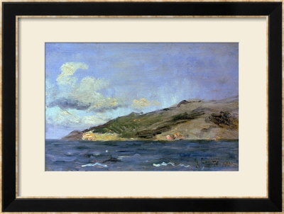 Entrance To The Straits Of Gibraltar, 1848 by Gustave Courbet Pricing Limited Edition Print image