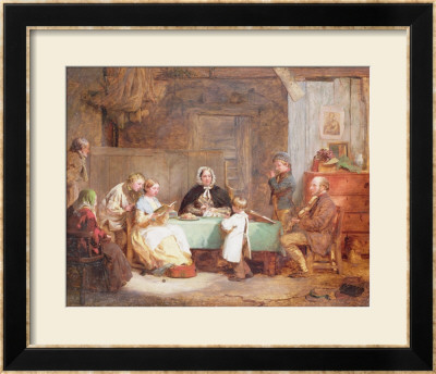 A Musical Evening by Thomas Webster Pricing Limited Edition Print image