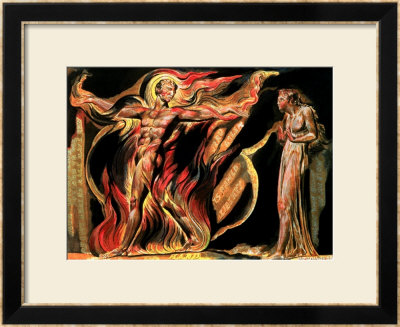 Jerusalem The Emanation Of The Giant Albion, Such Visions Have Appeared To Me, 1804 by William Blake Pricing Limited Edition Print image