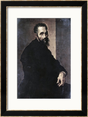 Self Portrait by Michelangelo Buonarroti Pricing Limited Edition Print image