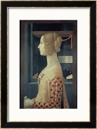 Portrait Of Giovanna Tornabuoni by Domenico Ghirlandaio Pricing Limited Edition Print image