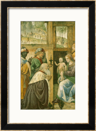 Adoration Of The Magi by Bernardino Luini Pricing Limited Edition Print image