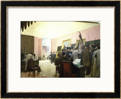 Une Seance Du Jury De Peinture by Henri Gervex Pricing Limited Edition Print image