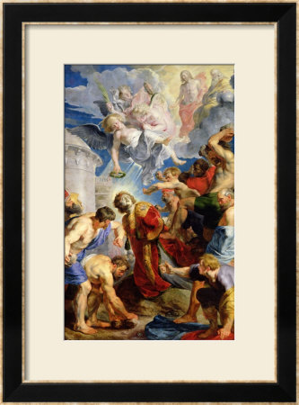 The Stoning Of St. Stephen, From The Triptych Of St. Stephen by Peter Paul Rubens Pricing Limited Edition Print image
