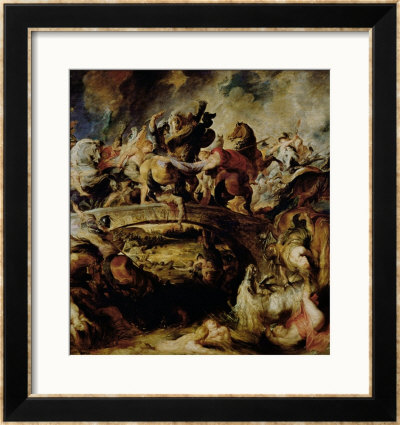 Battle Of The Amazons And Greeks by Peter Paul Rubens Pricing Limited Edition Print image