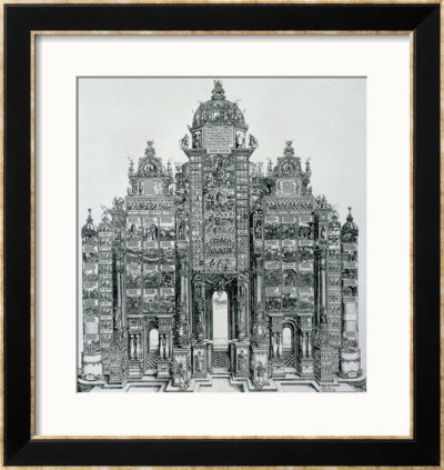 The Triumphal Arch Of Emperor Maximilian I Of Germany, Dated 1515, Pub. 1517/18 by Albrecht Dürer Pricing Limited Edition Print image