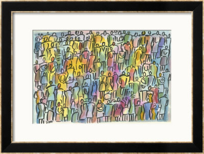 Crowd In Color by Diana Ong Pricing Limited Edition Print image
