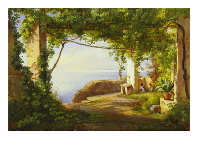 Sorrento Bay by Carl Frederic Aagaard Pricing Limited Edition Print image