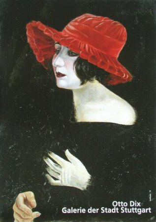 Portrait Of Mrs. Martha Dix by Otto Dix Pricing Limited Edition Print image