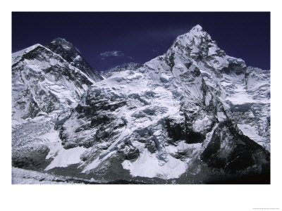 Mount Everest And Ama Dablam, Nepal by Michael Brown Pricing Limited Edition Print image