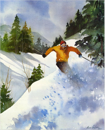 New Snow by Jane Carlson Pricing Limited Edition Print image