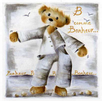 B Comme Bonheur by Joelle Wolff Pricing Limited Edition Print image