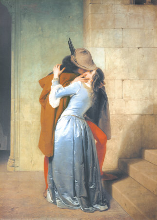 The Kiss by Francesco Hayez Pricing Limited Edition Print image