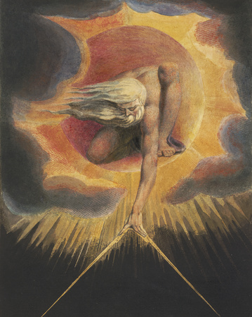 The Ancient Of Days, From The Series Europe: A Prophecy, 1794 by William Blake Pricing Limited Edition Print image