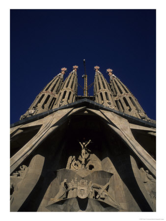 The Church Of The Holy Family,Sagrada Familia In Barcelona, Spain by Taylor S. Kennedy Pricing Limited Edition Print image