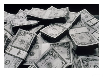 Pile Of American Money by Howard Sokol Pricing Limited Edition Print image