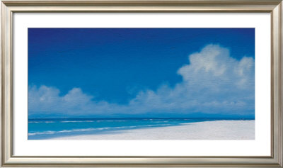 Clouds Over Sandpiper Beach by Derek Hare Pricing Limited Edition Print image