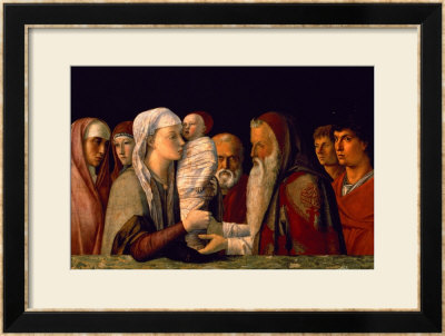 The Presentation Of Jesus In The Temple by Giovanni Bellini Pricing Limited Edition Print image