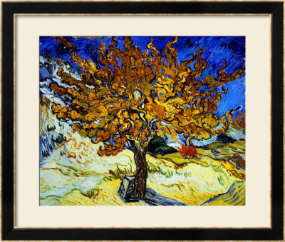Mulberry Tree, 1889 by Vincent Van Gogh Pricing Limited Edition Print image