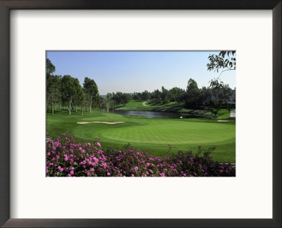 Golf Course And Lake by John Connell Pricing Limited Edition Print image