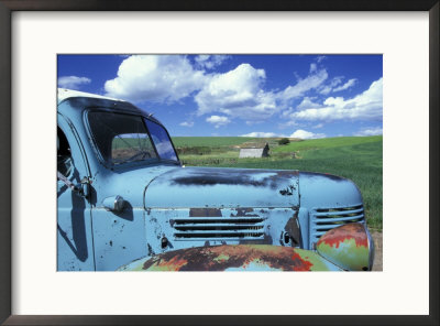 Old Truck, Palouse Region, Near Pullman, Washington, Usa by Darrell Gulin Pricing Limited Edition Print image
