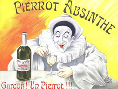 Pierrot Absinthe by Lucien Metivet Pricing Limited Edition Print image