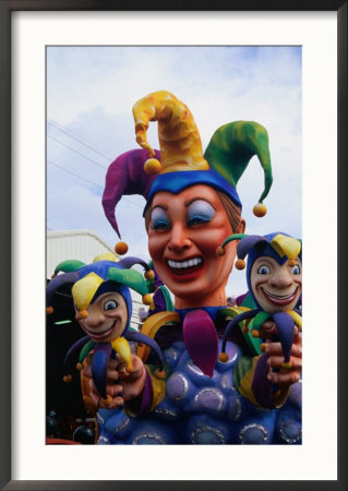 Float In Rex Parade At Mardi Gras, New Orleans, Usa by Witold Skrypczak Pricing Limited Edition Print image