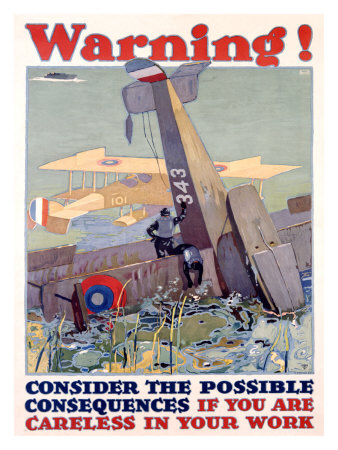 Warning! by R Britton Pricing Limited Edition Print image